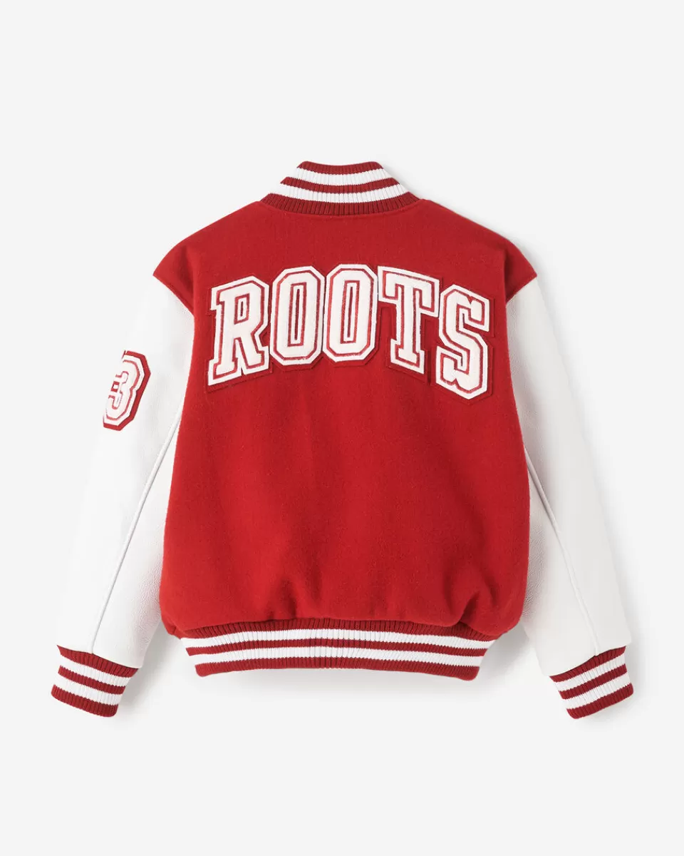 Roots Kids Vintage Varsity Jacket 2.0 Discount