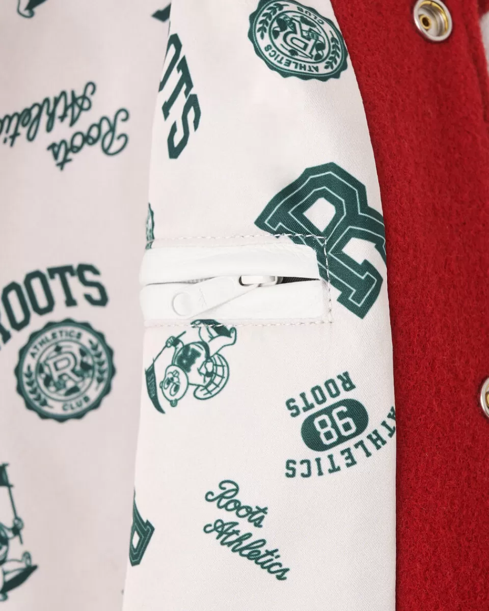 Roots Kids Vintage Varsity Jacket 2.0 Discount