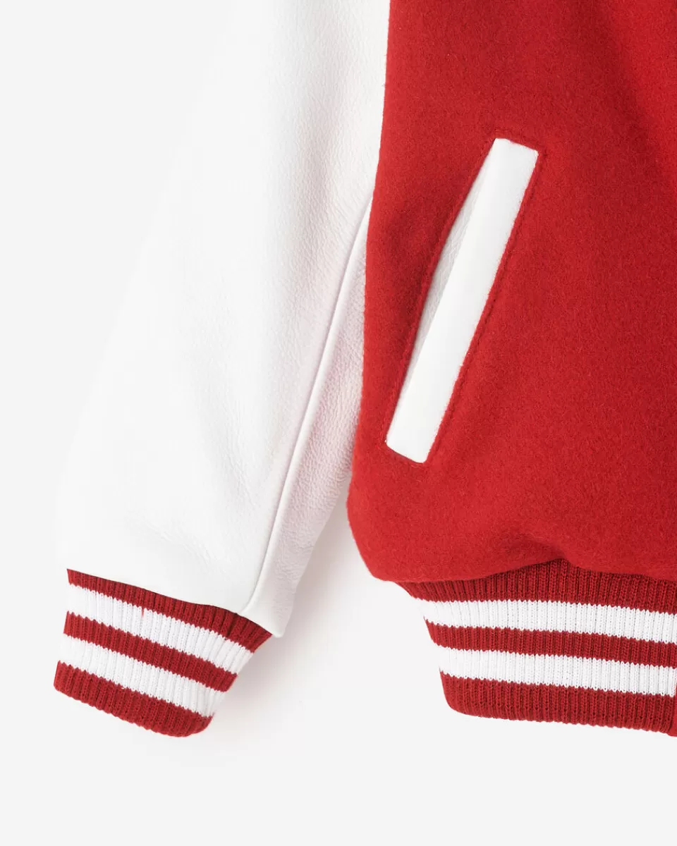 Roots Kids Vintage Varsity Jacket 2.0 Discount