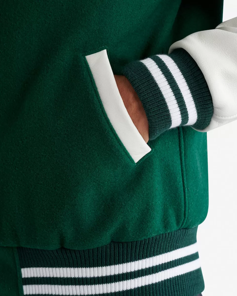 Roots Mens Vintage Varsity Jacket Best