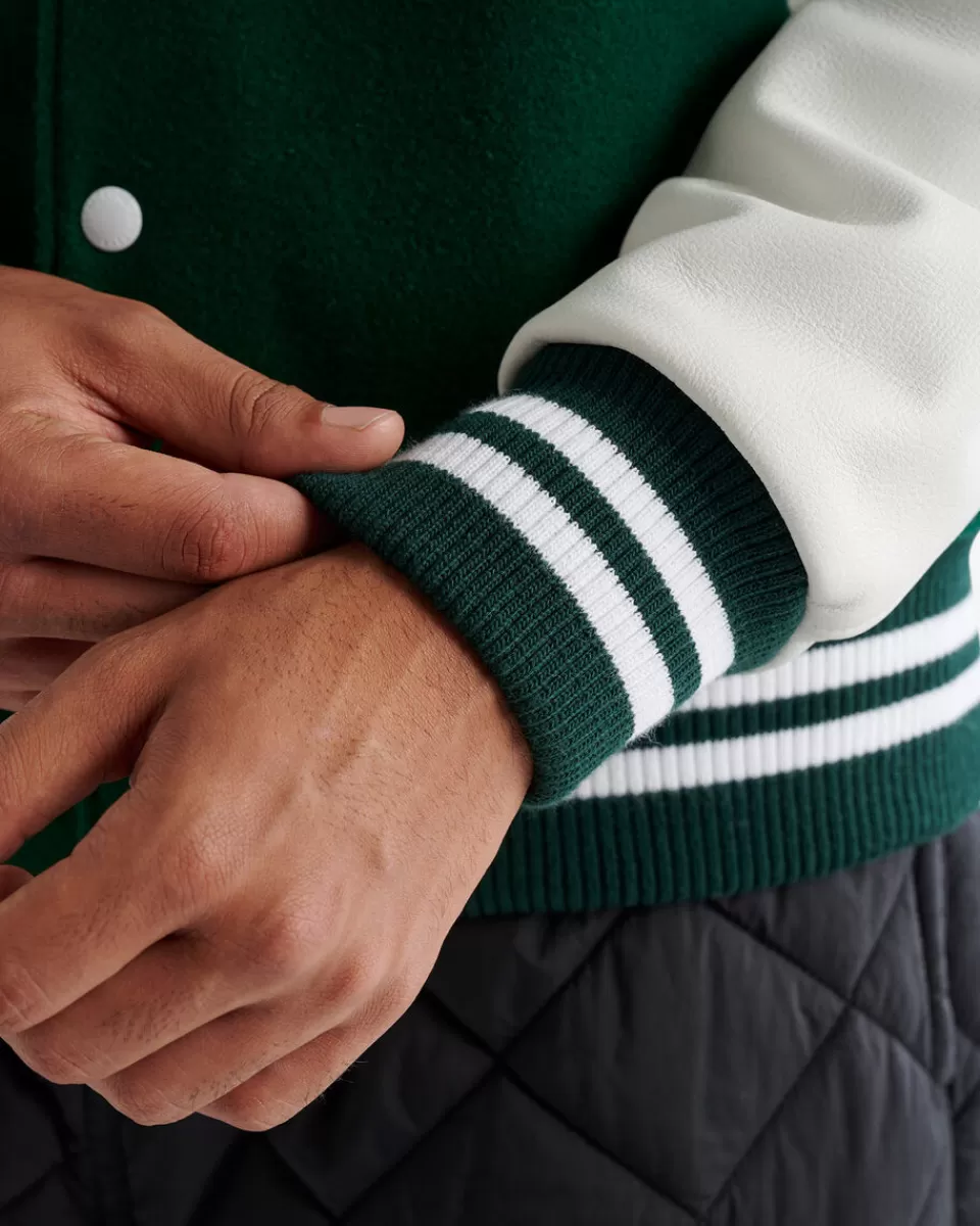 Roots Mens Vintage Varsity Jacket Best