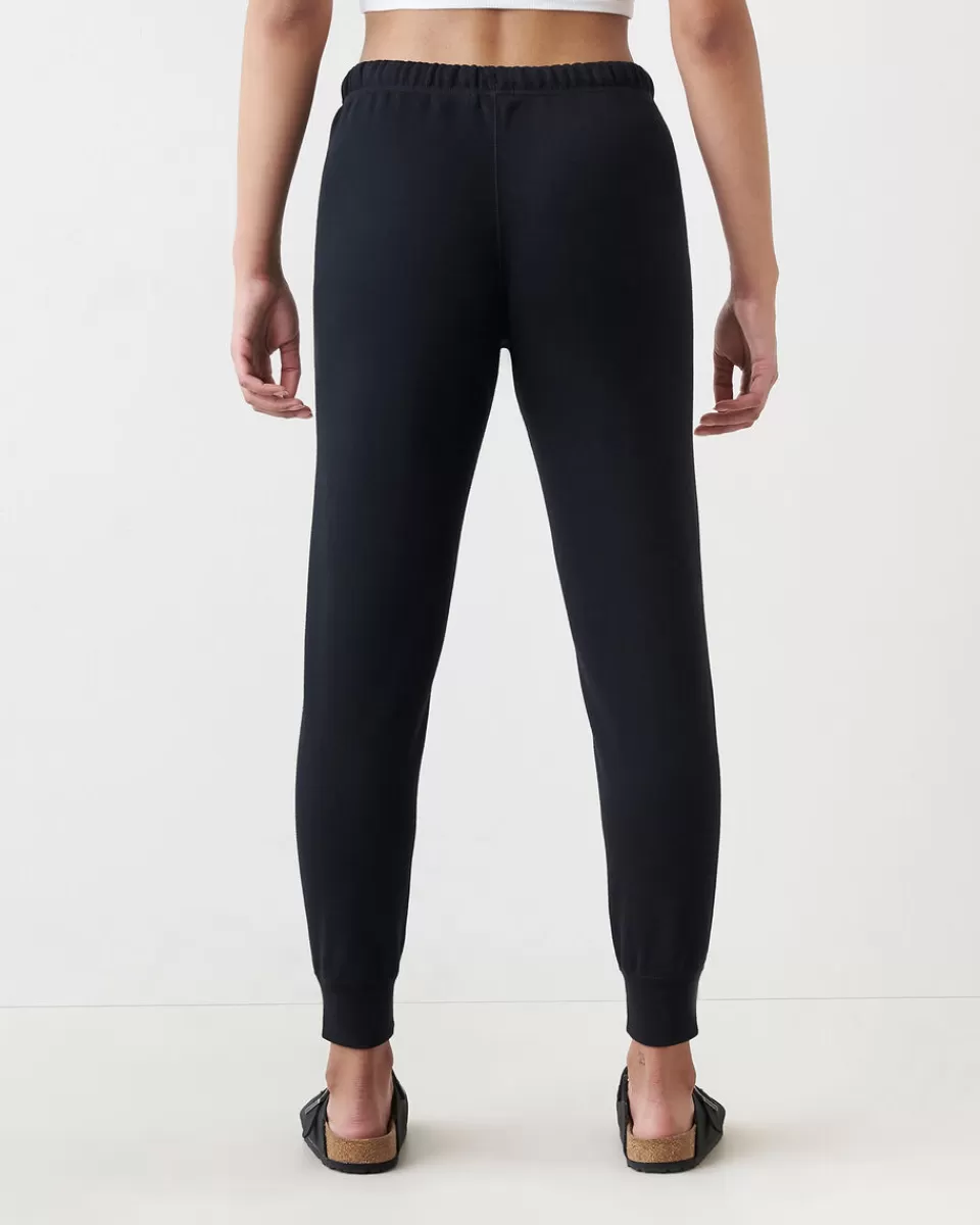 Roots Organic Original Slim Cuff Sweatpant Short (26 Inch Inseam) Clearance